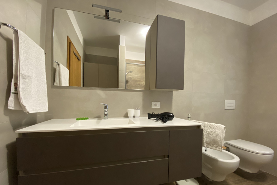 bagno appartamento girasole Locale bagno dell'appartamento vacanze girasole