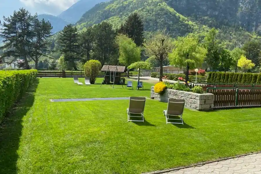 prato con zona relax